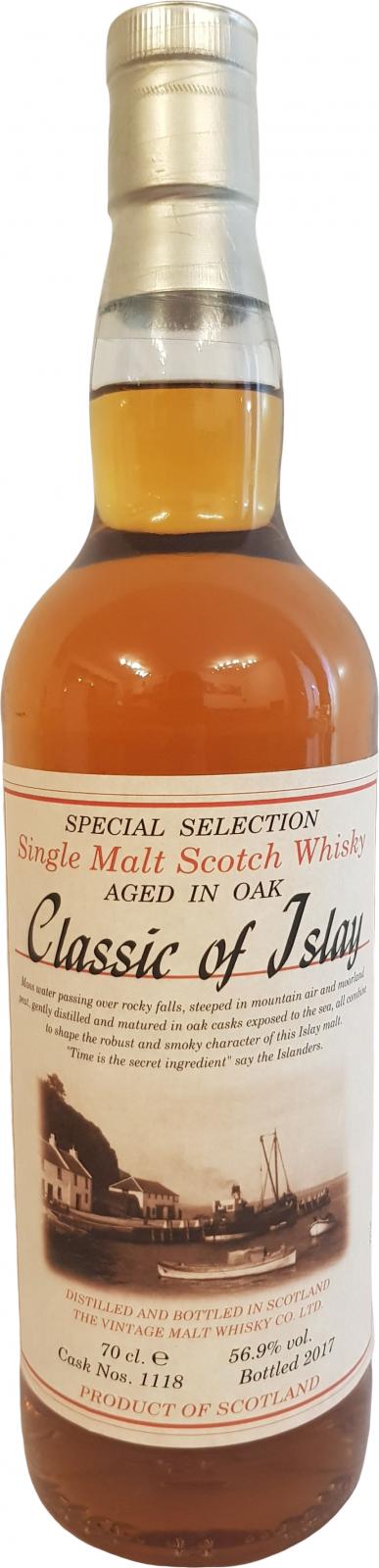 Classic of Islay Vintage 2017 JW #1118 56.9% 700ml