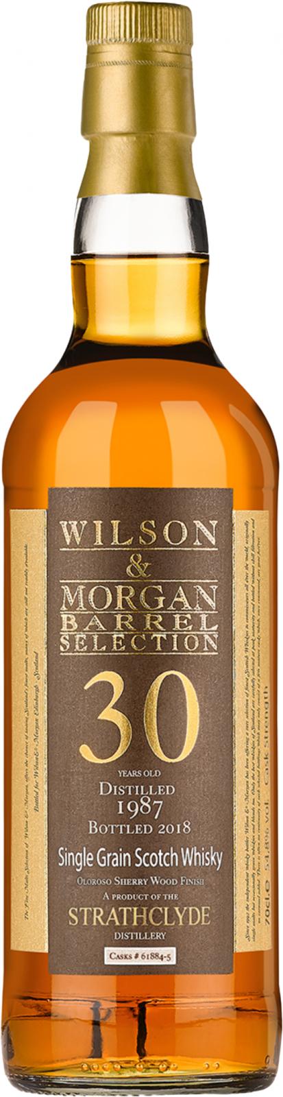 Strathclyde 1987 WM Barrel Selection Special Release Oloroso Sherry Wood Finish 61884 61885 54.8% 700ml