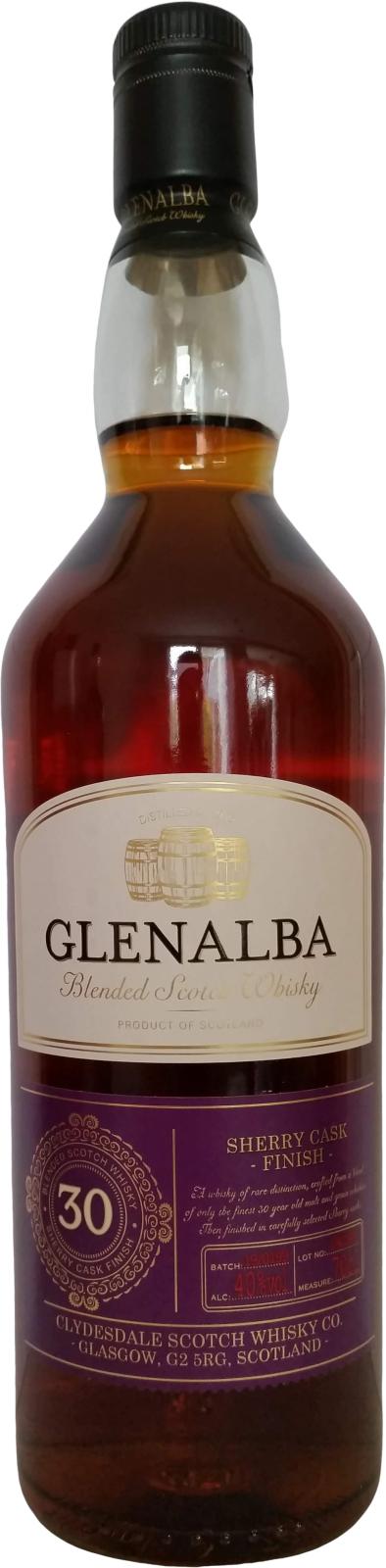 Glenalba 30-year-old Cd - Ratings and reviews - Whiskybase