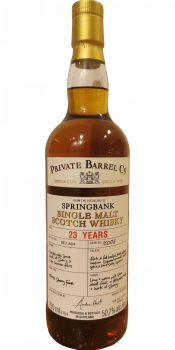 Checkers Private Barrel Co No 68 Whisky