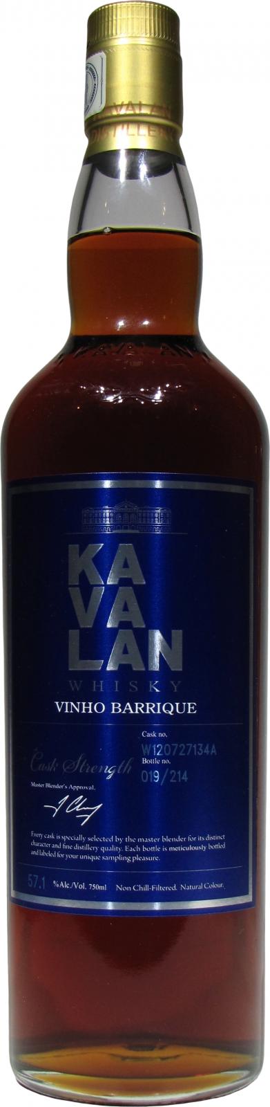Kavalan Solist wine Barrique W120727134A 57.1% 750ml