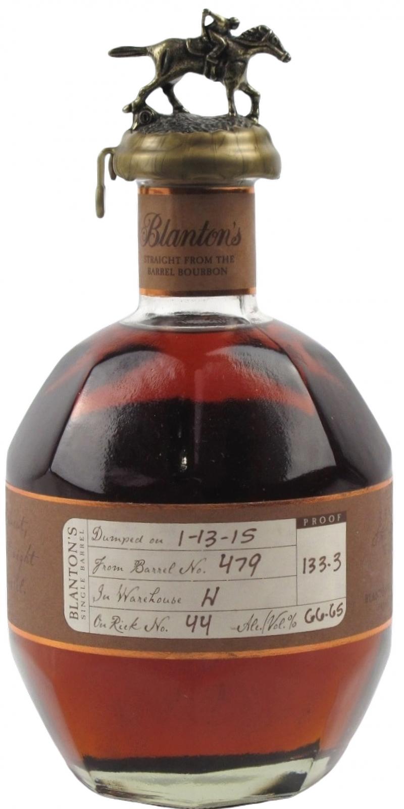 Blanton's Straight from the Barrel #479 66.65% 700ml