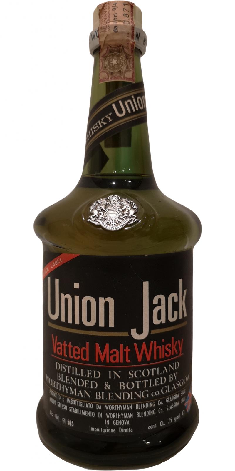 Union Jack Vatted Malt Whisky