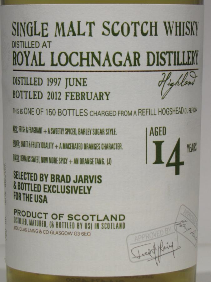 Royal Lochnagar 1997 DL