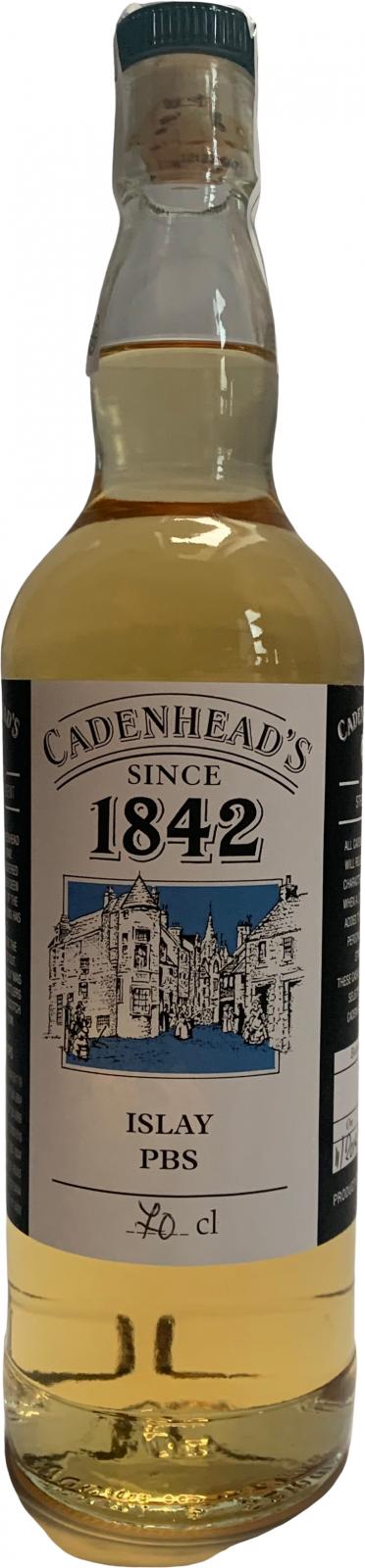 Islay PBS Cadenhead's 1842 CA Islay Malt Cadenhead Cologne Bottling 59.4% 700ml