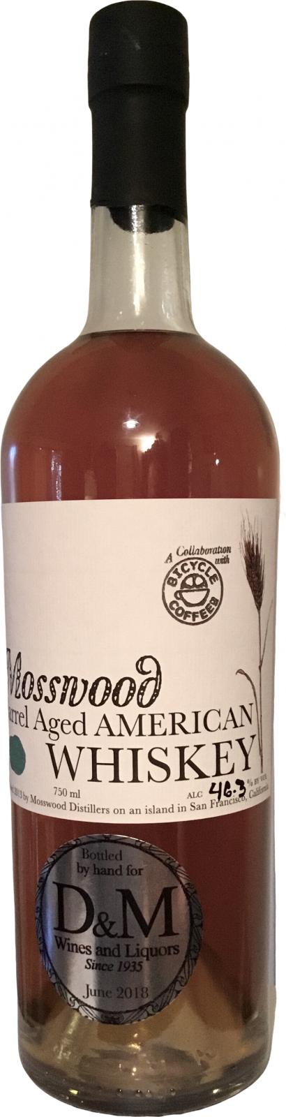 Mosswood Barrel Aged American Whiskey
