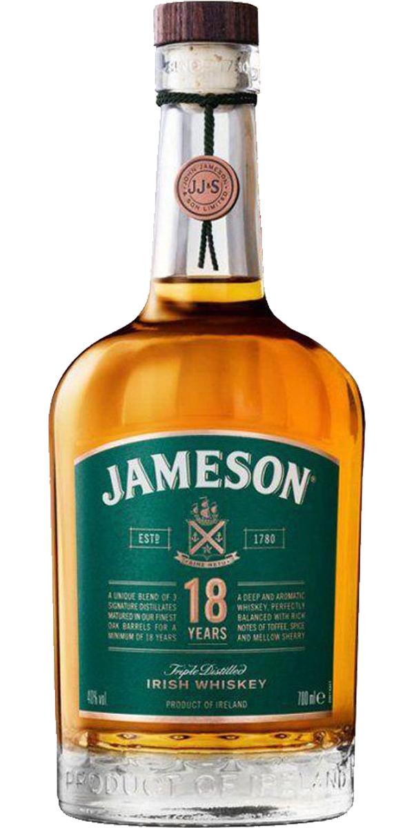 Jameson 18yo Bourbon and Sherry Casks 40% 700ml