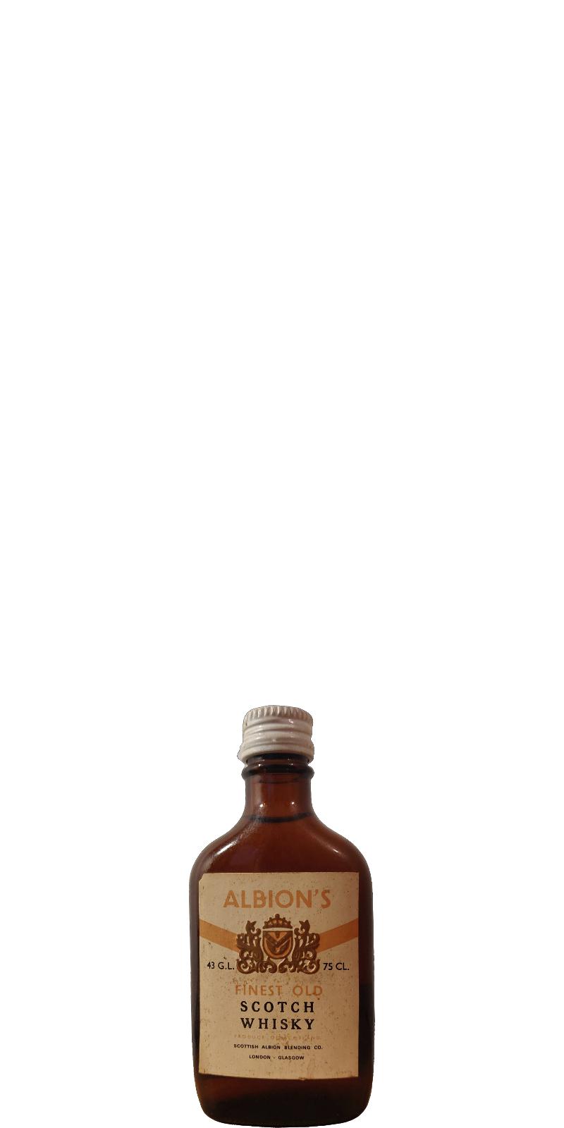 Albion's Finest Old Scotch Whisky
