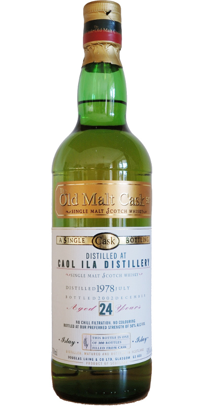 Caol Ila 1978 DL Old Malt Cask 50% 700ml