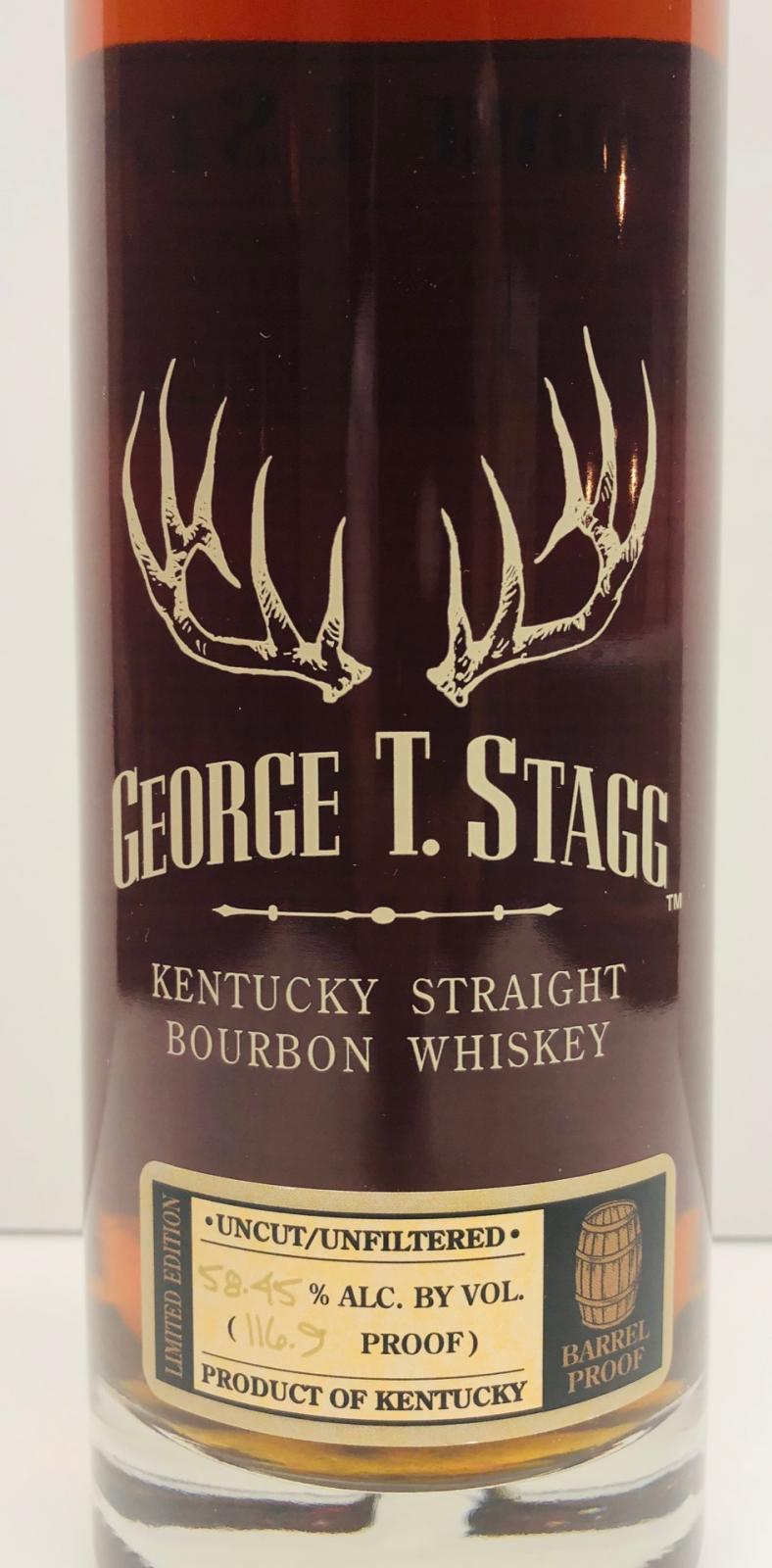 T. Stagg Barrel Proof Ratings and reviews Whiskybase