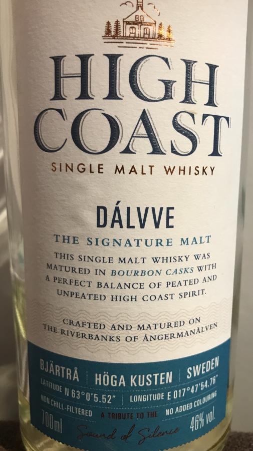 High Coast Dalvve Bourbon Casks 46% 700ml