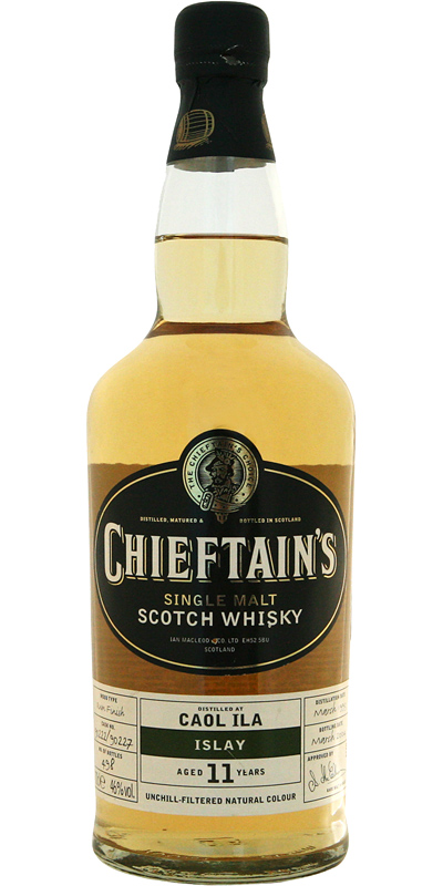 Caol Ila 1993 IM Chieftain's Choice Rum Finish 90222 27 46% 700ml