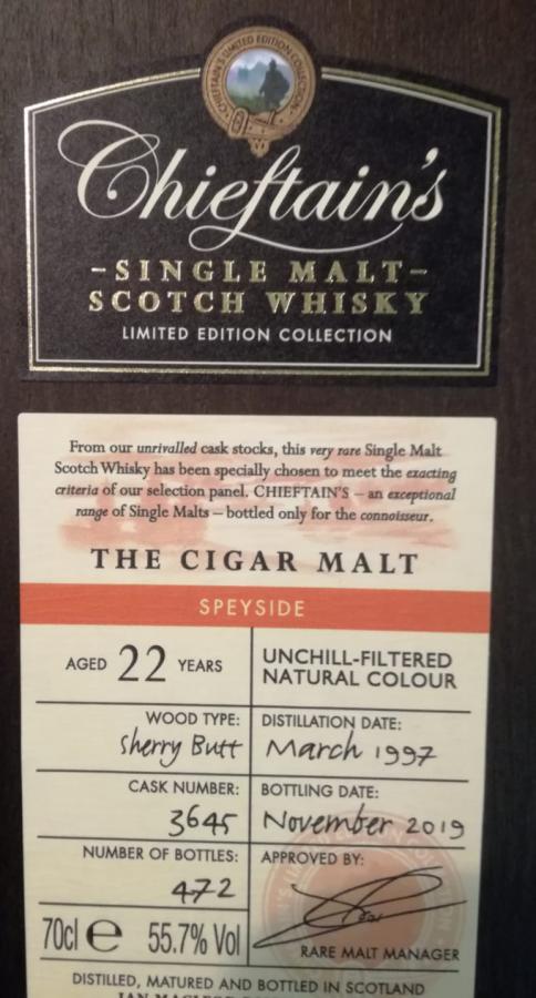 The Cigar Malt 1997 IM