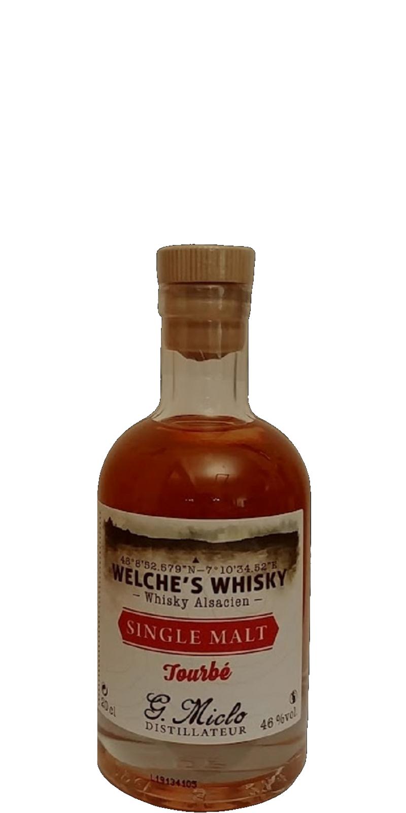 Welche's Whisky Single Malt Sauternes Casks 46% 200ml