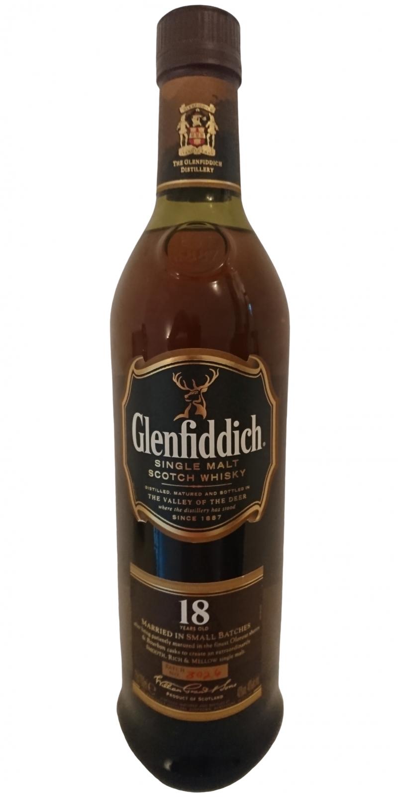 Glenfiddich 1988 #3026 40% 700ml