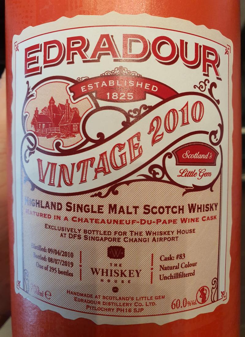 Edradour 10 Vintage Ratings And Reviews Whiskybase