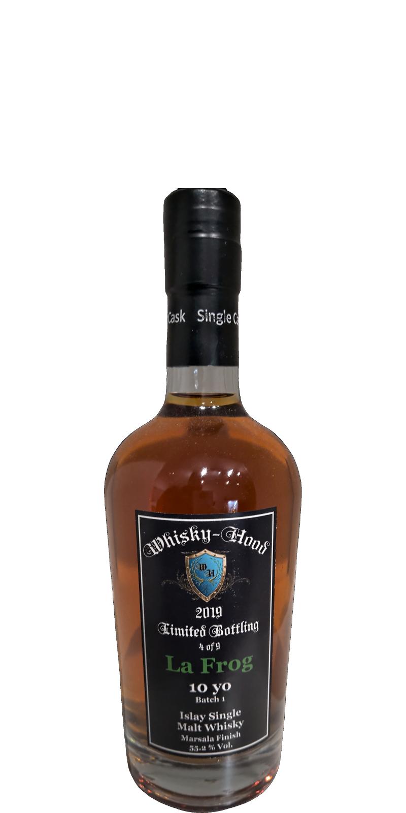 Islay Single Malt Whisky La Frog WhHd Marsala Finish 55.2% 500ml