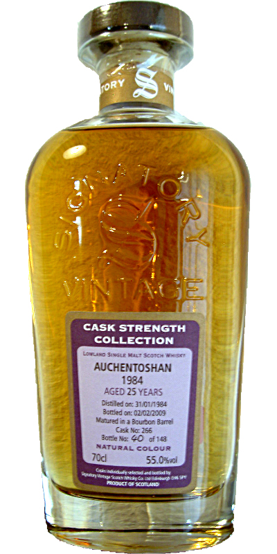 Auchentoshan 1984 SV Cask Strength Collection Bourbon Barrel #266 55% 700ml