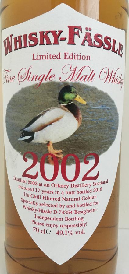 Orkney Single Malt 2002 W-F