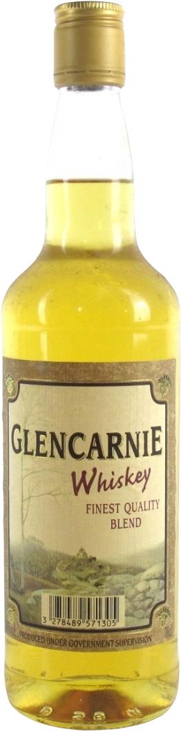 Glencarnie Whisky Finest Quality Blend 40% 700ml