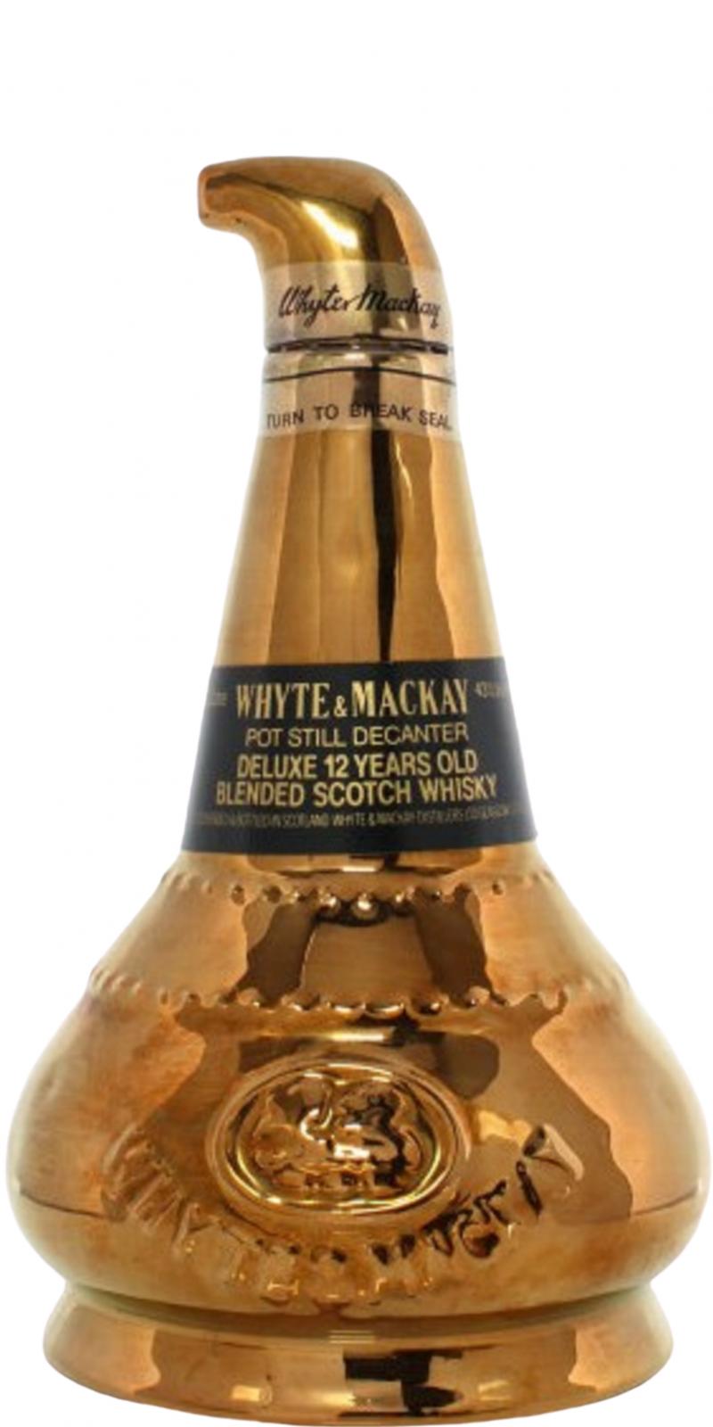 Whyte & Mackay 12-year-old W&M - Value and price information