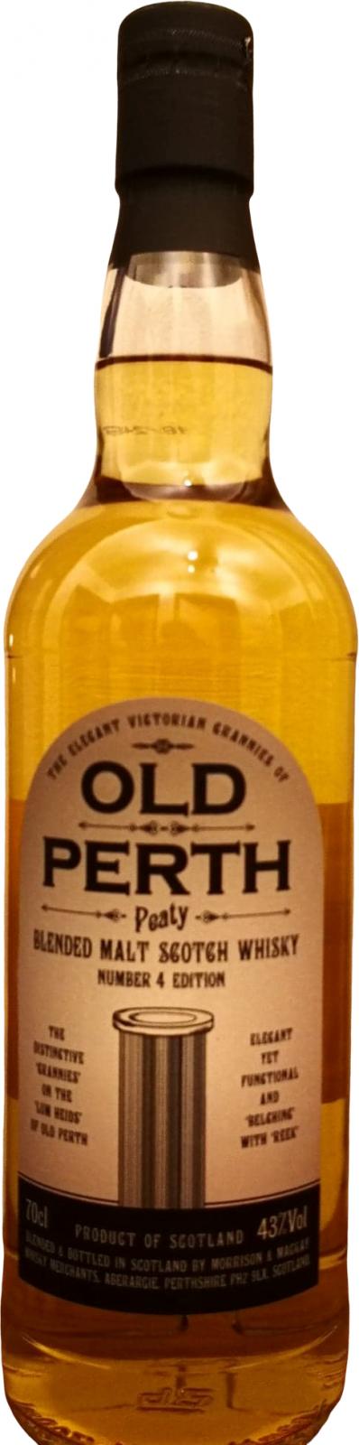 Old Perth Peaty MMcK Number 4 Edition 43% 700ml