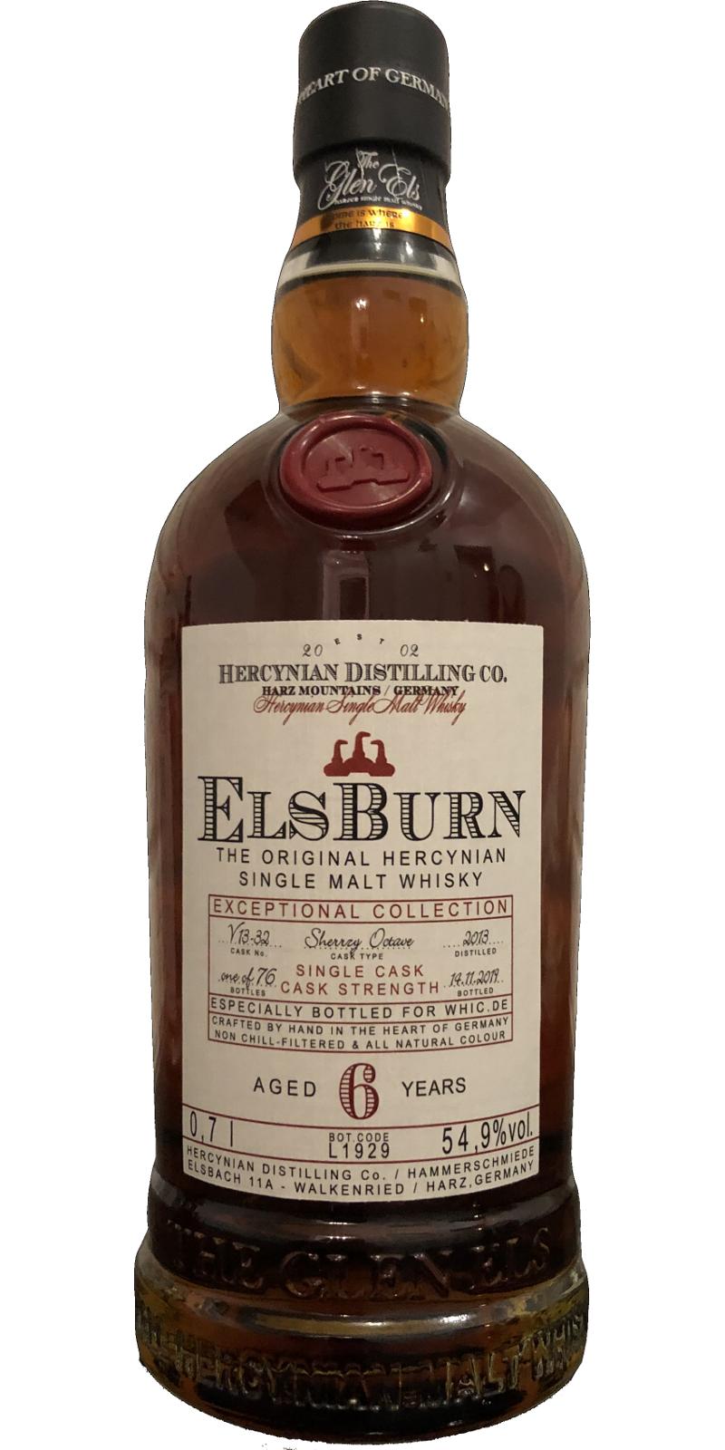 ElsBurn 2013 Exceptional Collection Sherry V13-32 whic.de 54.9% 700ml