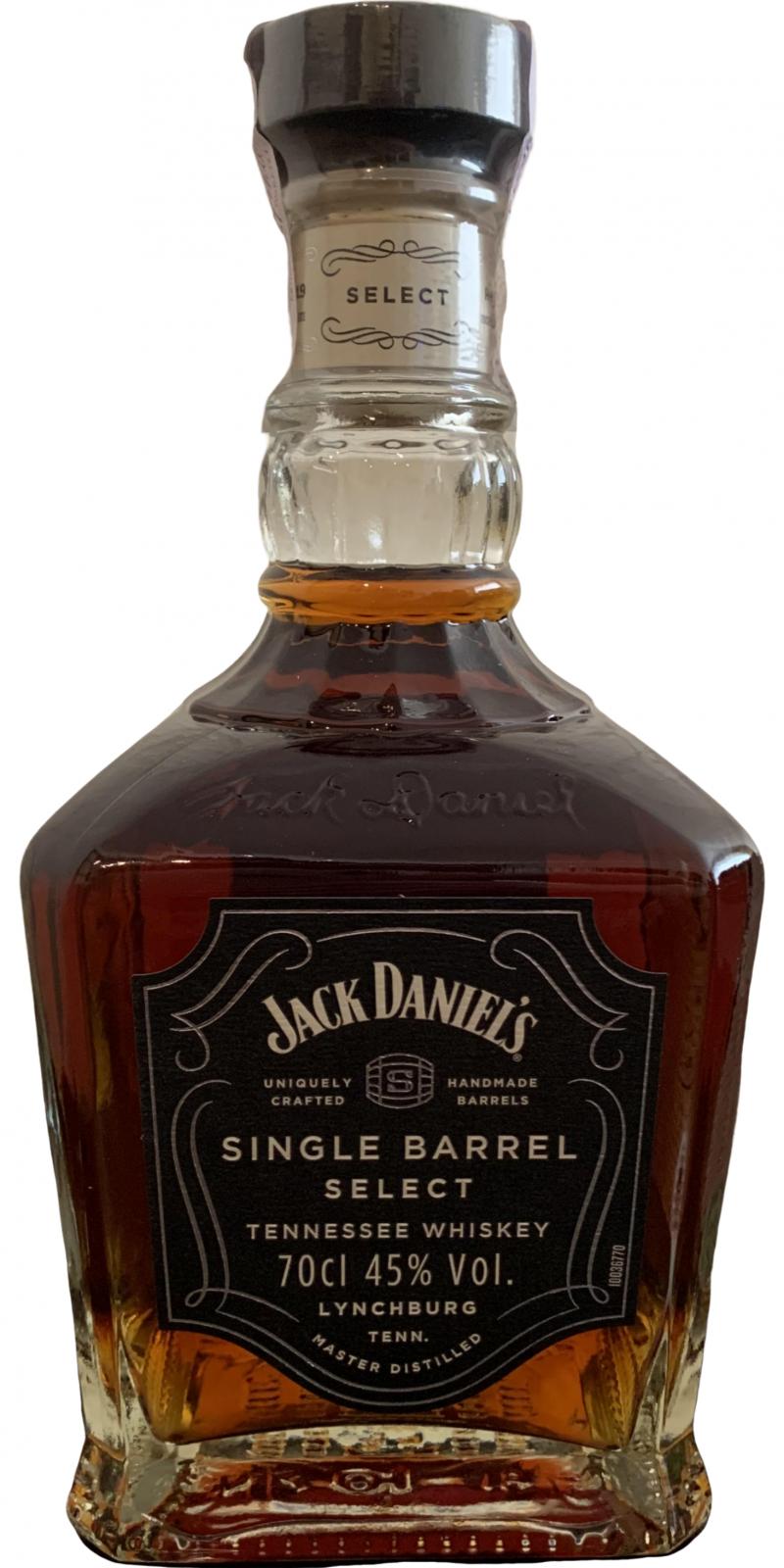 jack daniels select single barrel