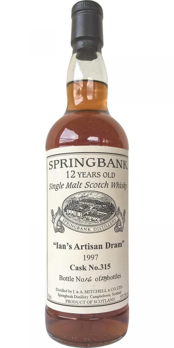 Springbank 1997 - Ian's Artisan Dram