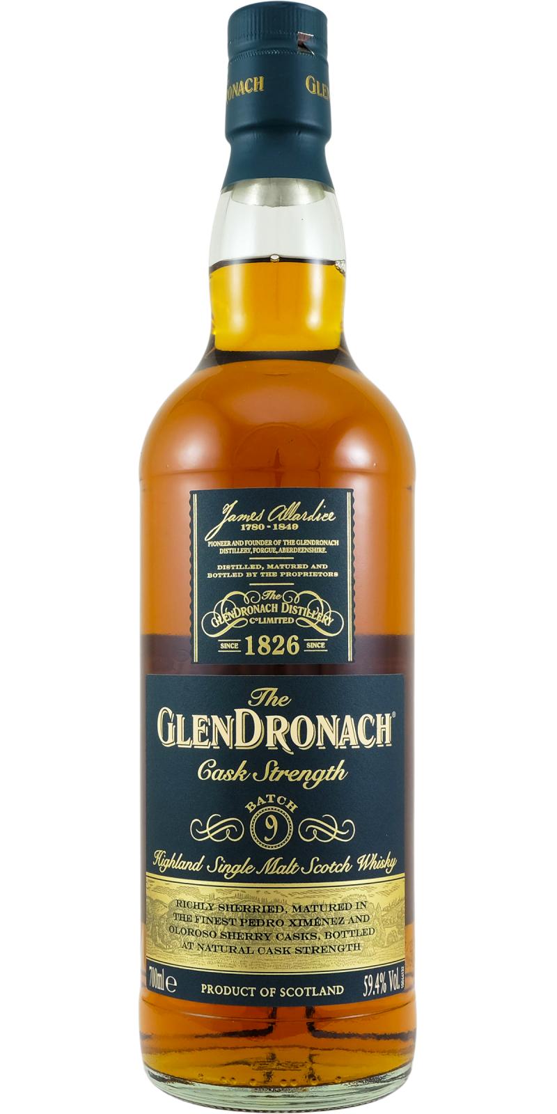 Glendronach Cask Strength - Ratings and reviews - Whiskybase