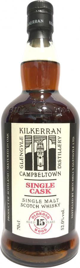 Kilkerran 15yo Whisk-e Ltd 52% 700ml