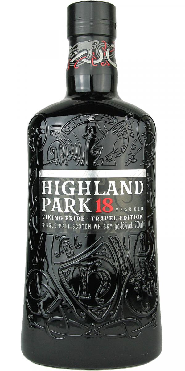 Highland Park 18yo European oak sherry casks Travel Retail 46% 700ml