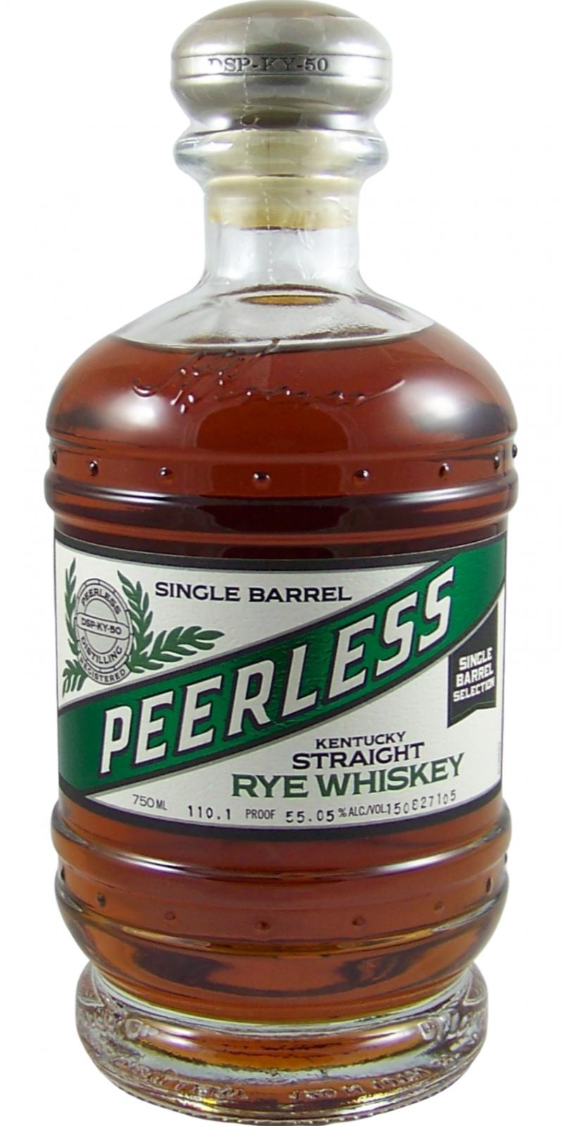 Peerless 2015 Single Barrel #3 Fine Wines & Good Spirits 55.05% 750ml