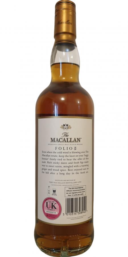 Macallan Folio 5 Ratings And Reviews Whiskybase