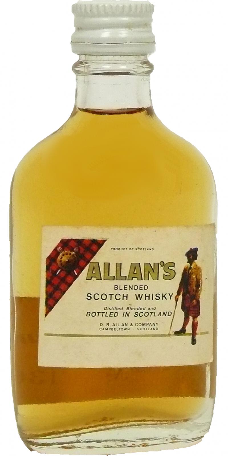 Allan's Blended Scotch Whisky
