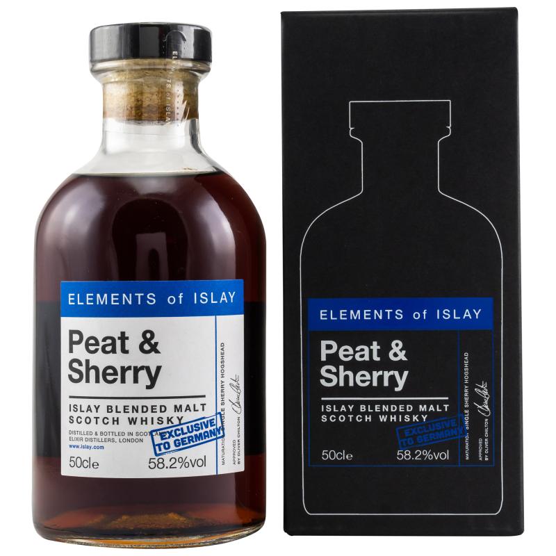 Peat & Sherry Islay Blended Malt Scotch Whisky ElD - Ratings and 
