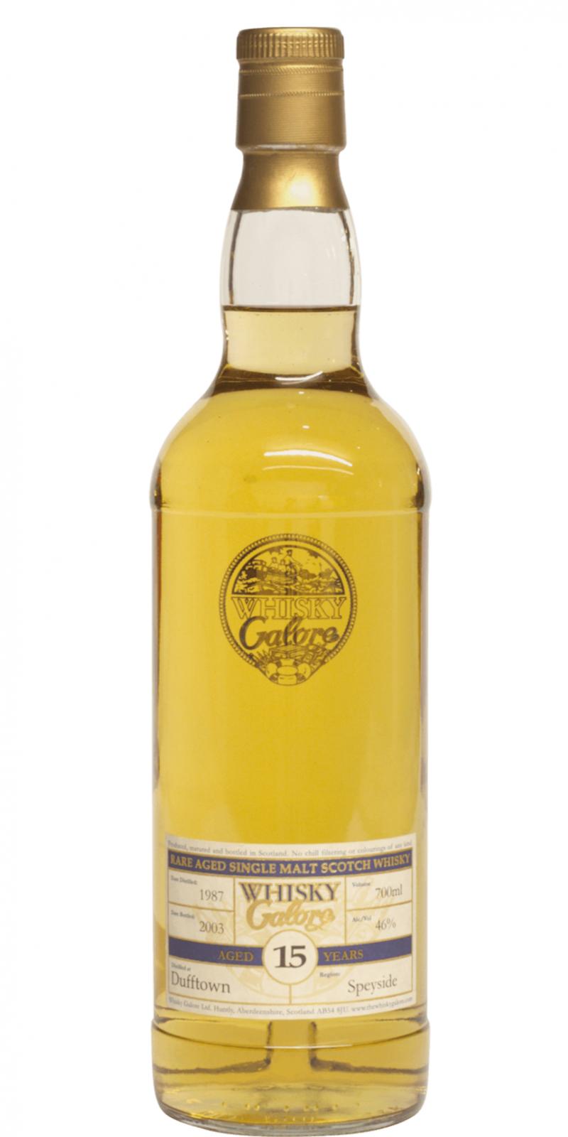 Dufftown 1987 DT Whisky Galore 46% 700ml