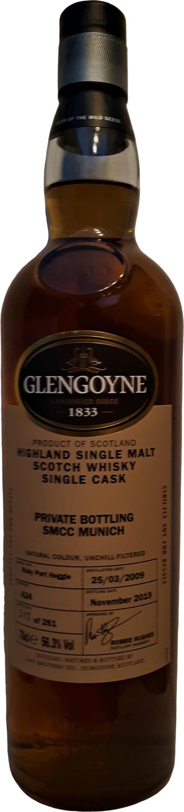 Glengoyne 2009 Private Bottling Ruby Port Hoggie #424 Single Malt Connoisseurs Club Munich 56.3% 700ml