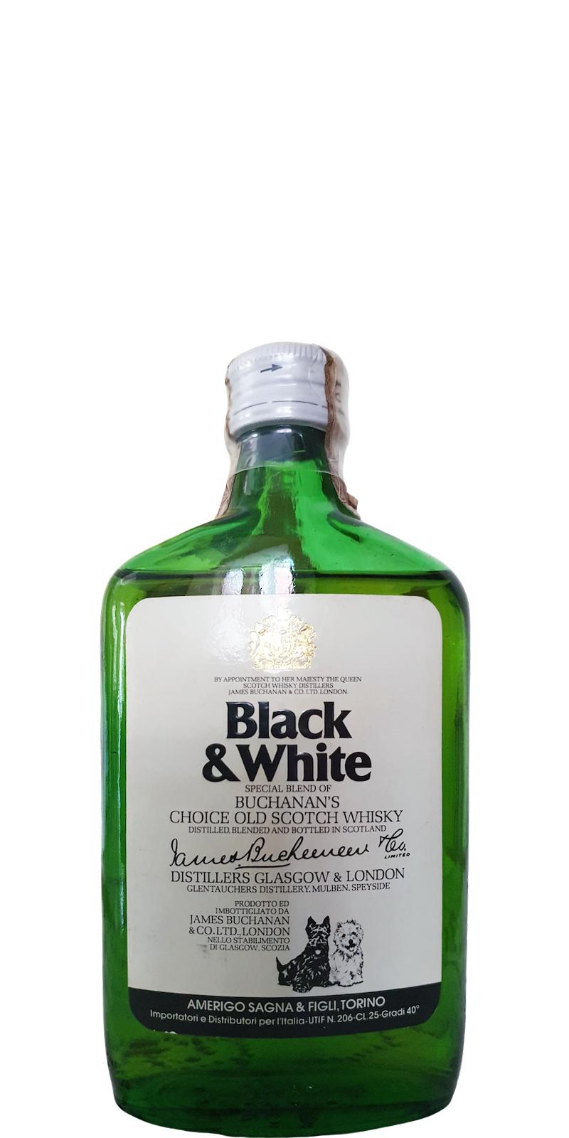 Black & White Buchanans Choice Old Scotch Whisky 40% 250ml