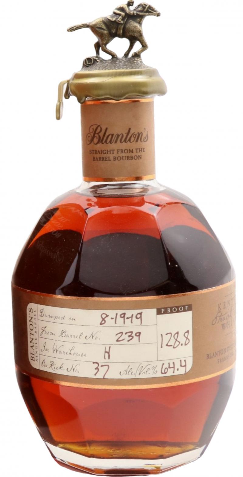 Blanton's Straight from the Barrel #239 64.4% 700ml