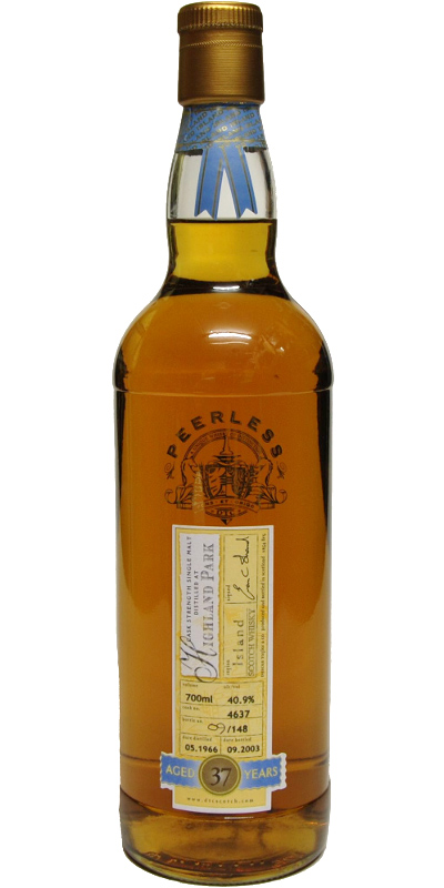 Highland Park 1966 DT - Ratings and reviews - Whiskybase