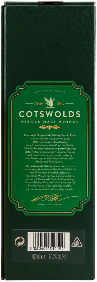 Cotswolds Peated Cask