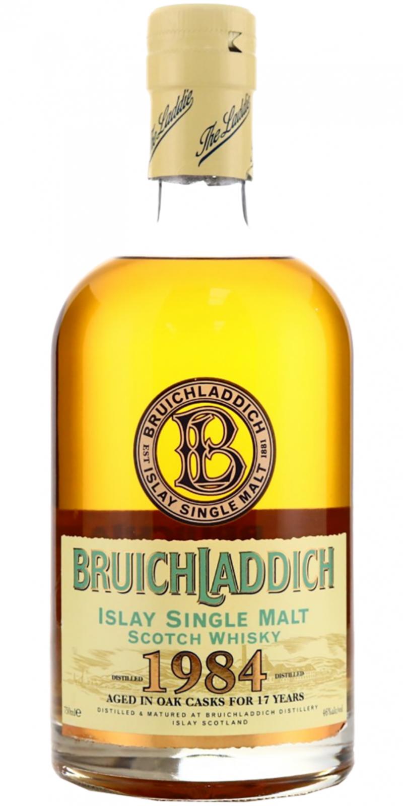 Bruichladdich 1984 Oak Casks 46% 750ml
