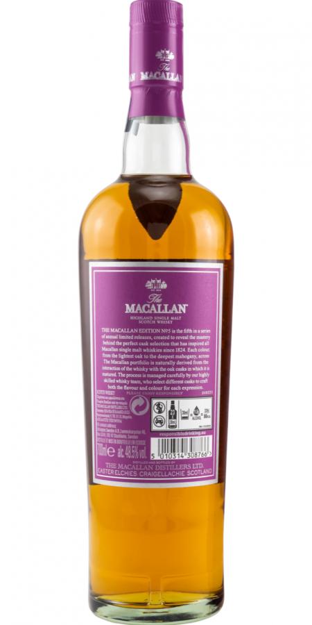 Macallan Edition No. 5 - Ratings and reviews - Whiskybase
