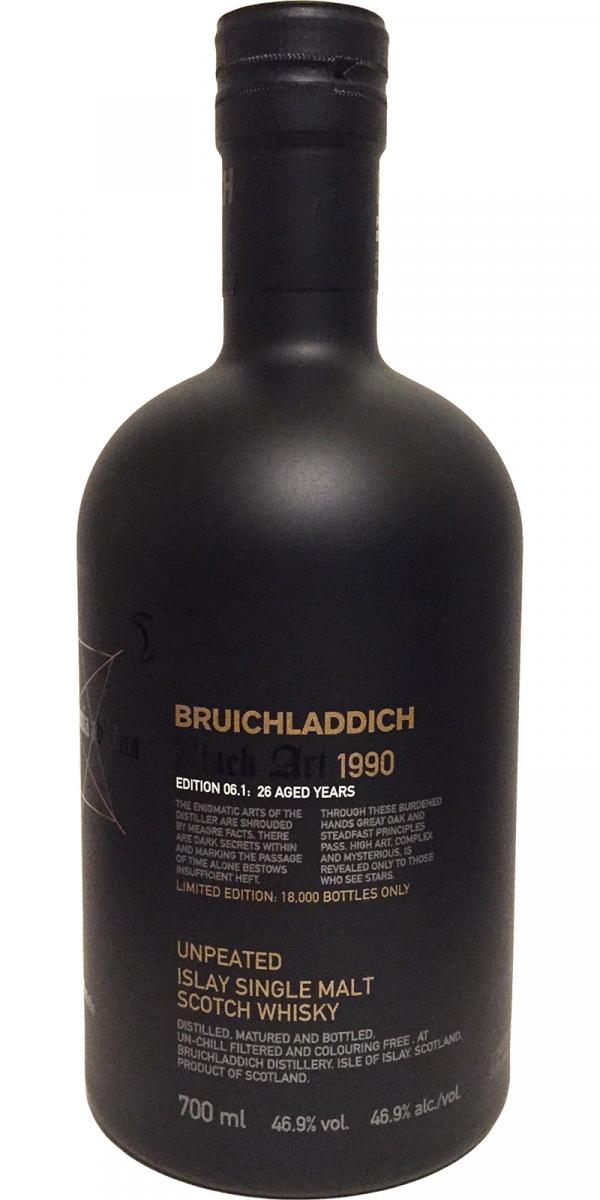 Bruichladdich Black Art 06.1 Ratings and reviews