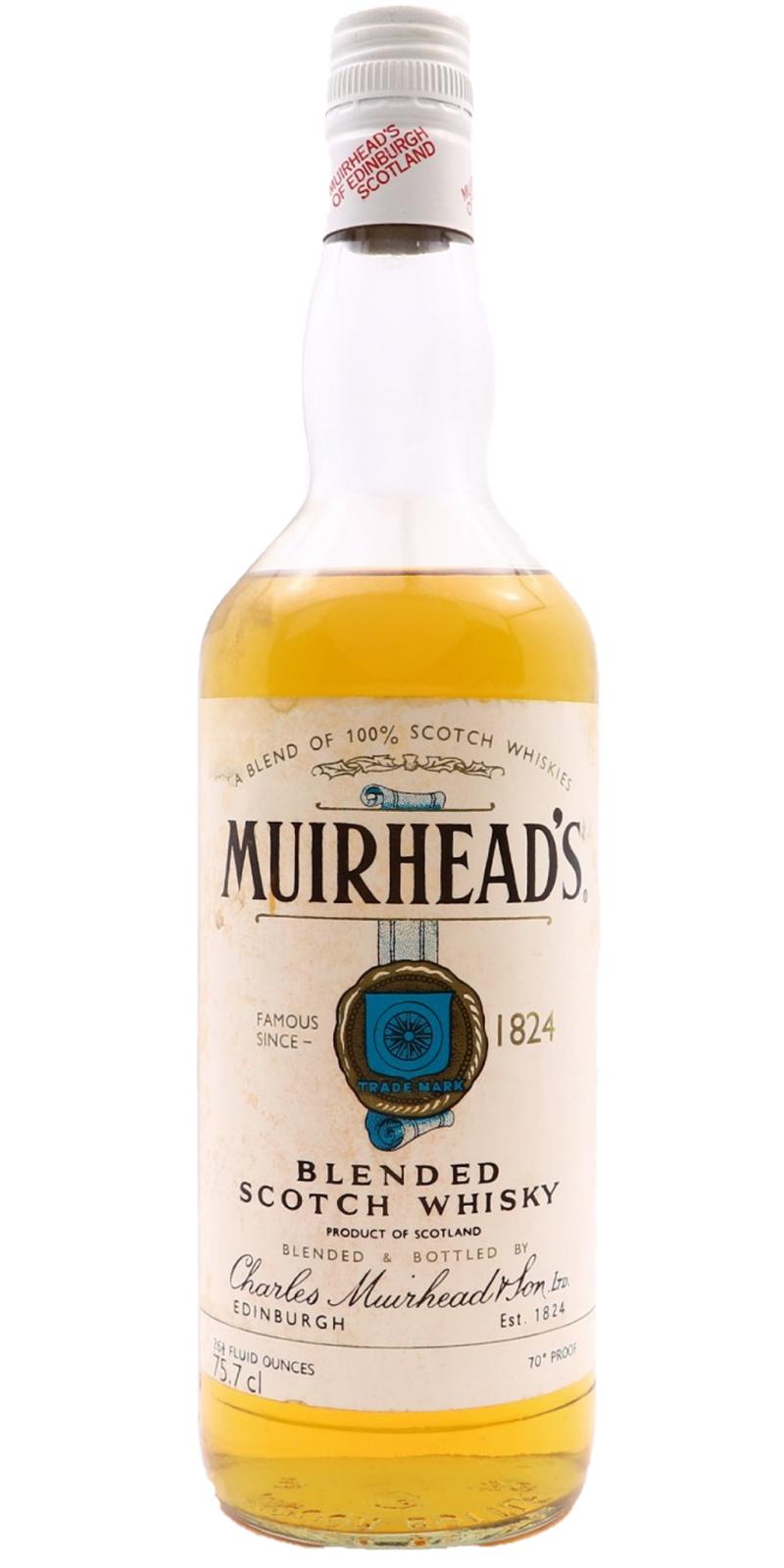 Muirhead's Blue Seal - Ratings and - Whiskybase