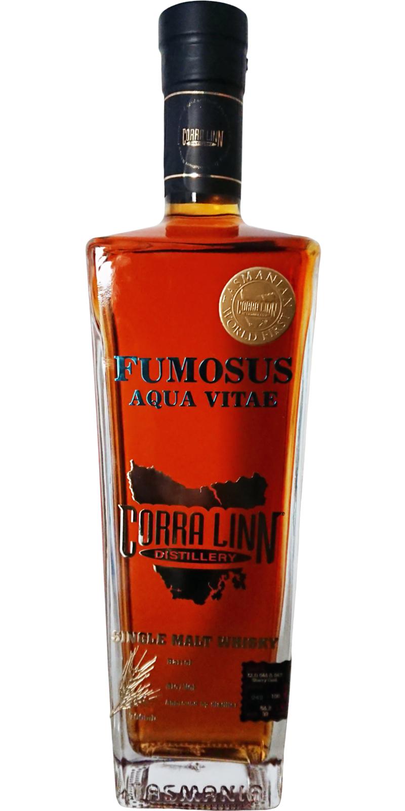 Corra Linn 2017 Fumosus Aqua Vitae Sherry Cask CLD 046 & 047 56.2% 700ml