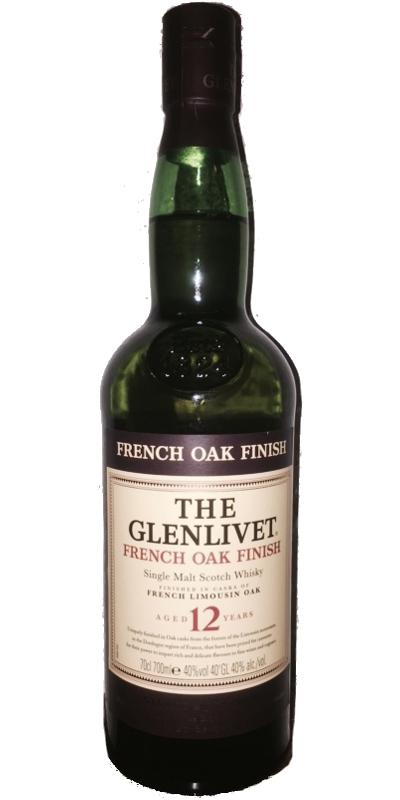Glenlivet 12yo French Limousin Oak Finish 40% 700ml
