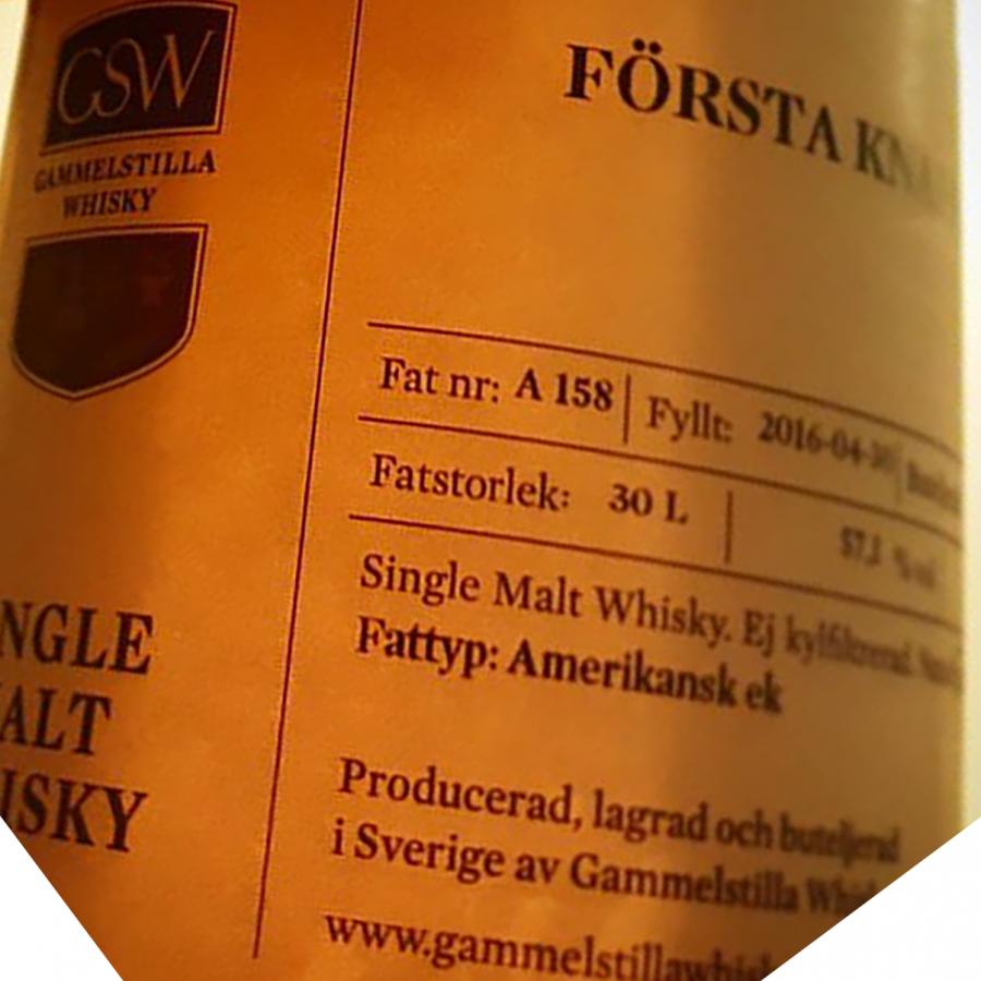 Gammelstilla 2016 - Ratings and reviews - Whiskybase