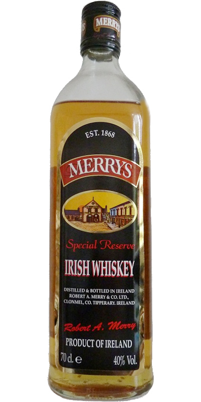 Merrys Special Reserve Irish Whisky 40% 700ml
